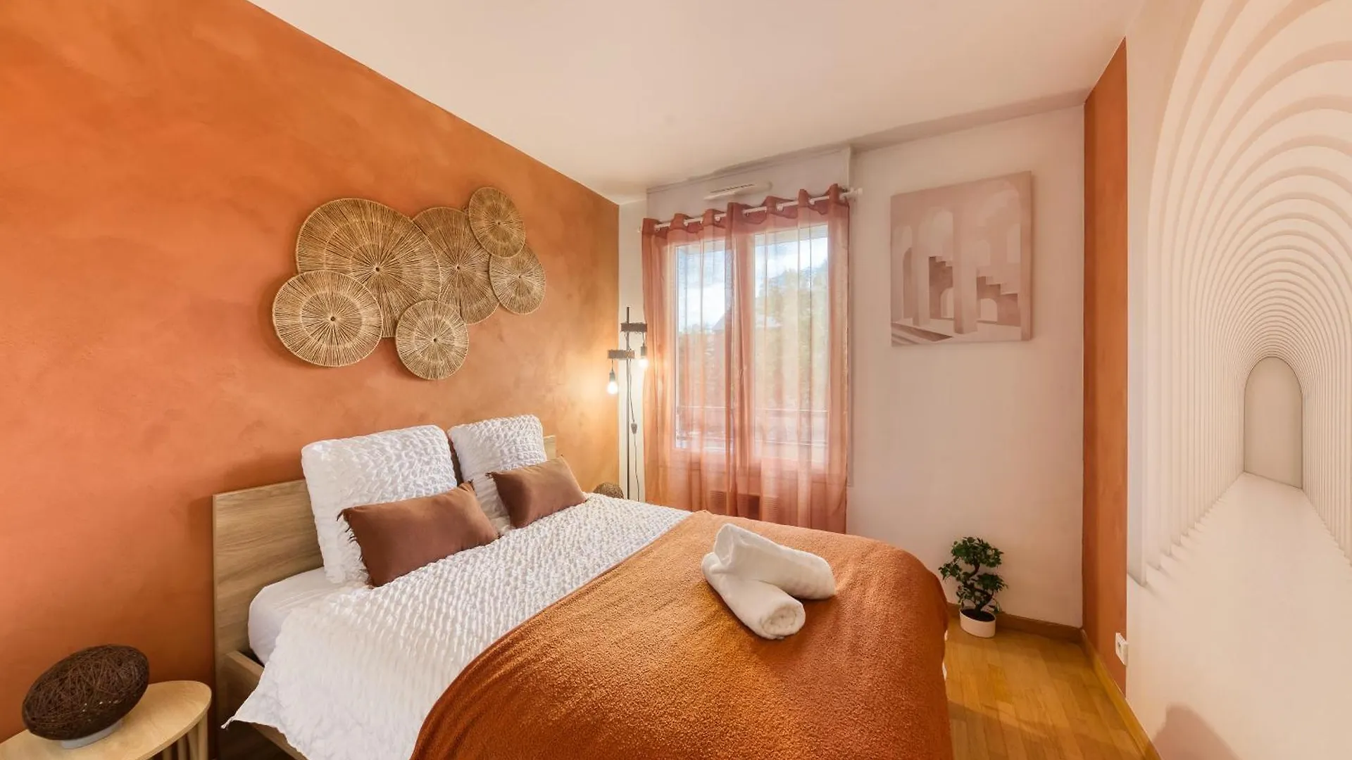 Apartment L'Ilot Zen- Ideal Pour Famille-Groupe-Pro-Double Parking-Highwifi-Aeroport Orly 8Min-Paris30Min Fresnes  France